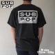 SUB POP ���֥ݥå� S/S PRINT TEE  LOSER / BLACK