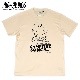 PEANUTS S/S PRINT TEE  " CAMPFIRE SONGS "  NATURAL
