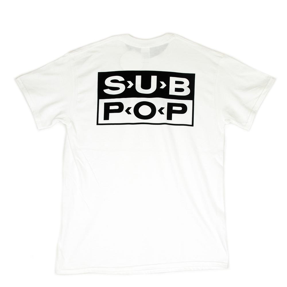 SUB POP ���֥ݥå� S/S PRINT TEE  LOSER / WHITE