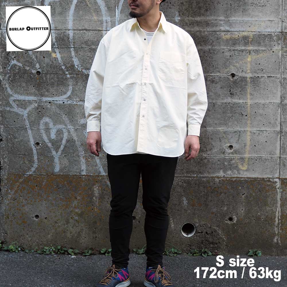 L/S B.B SHIRT / OFF WHITE / Burlap Outfitter �С���åץ����ȥե��å���