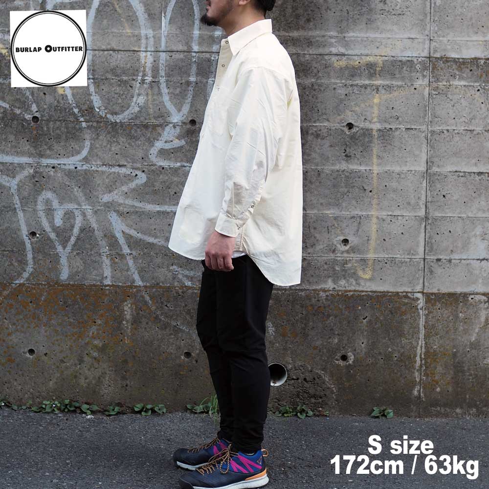 L/S B.B SHIRT / OFF WHITE / Burlap Outfitter �С���åץ����ȥե��å���