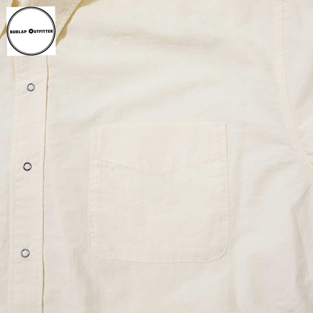 L/S B.B SHIRT / OFF WHITE / Burlap Outfitter �С���åץ����ȥե��å���