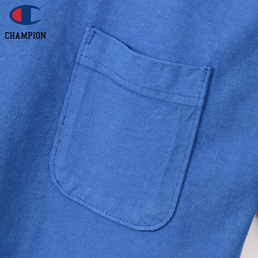 Champion �����ԥ��� T1011 POCKET-Tee MADE IN USA / M.BLUE