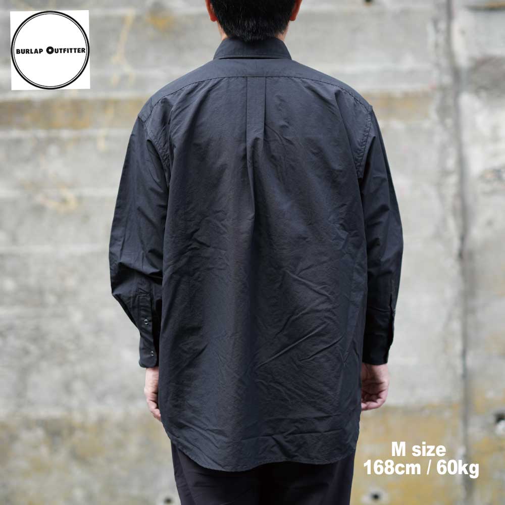 L/S B.B SHIRT / BLACK / Burlap Outfitter �С���åץ����ȥե��å���