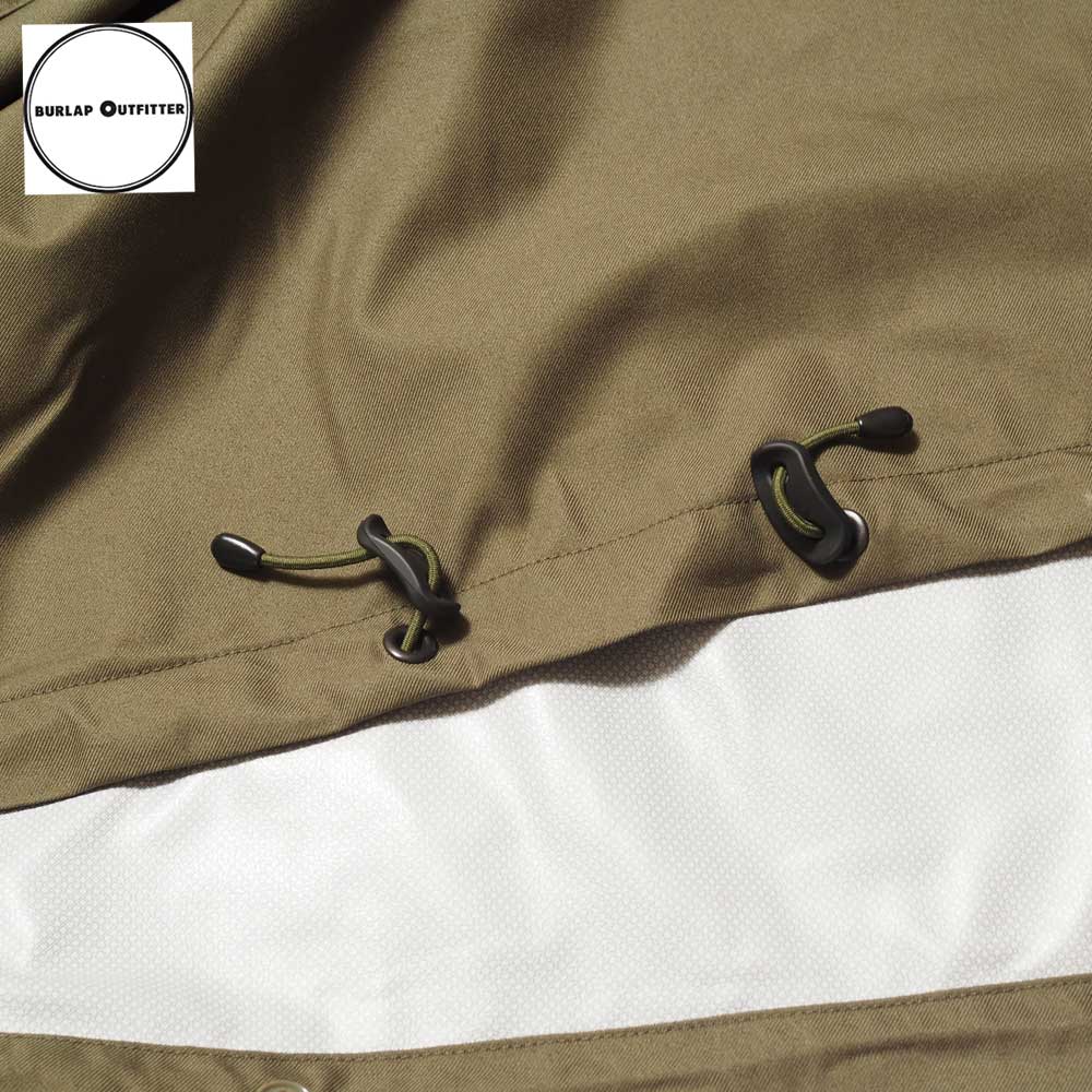 PLW CAGOULE / OLIVE DRAB / Burlap Outfitter �С���åץ����ȥե��å���