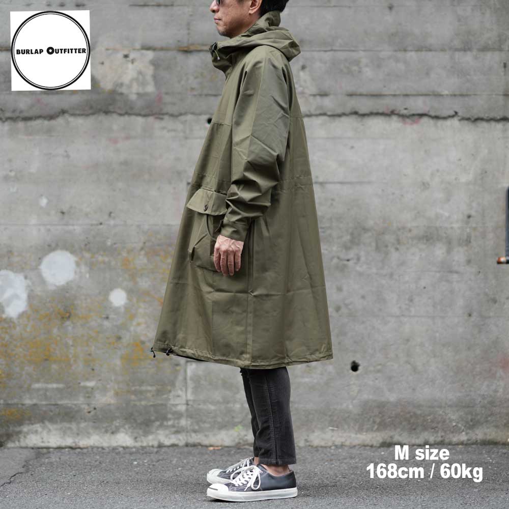 PLW CAGOULE / OLIVE DRAB / Burlap Outfitter �С���åץ����ȥե��å���