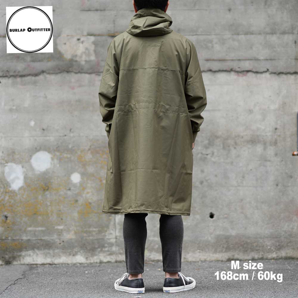 PLW CAGOULE / OLIVE DRAB / Burlap Outfitter �С���åץ����ȥե��å���
