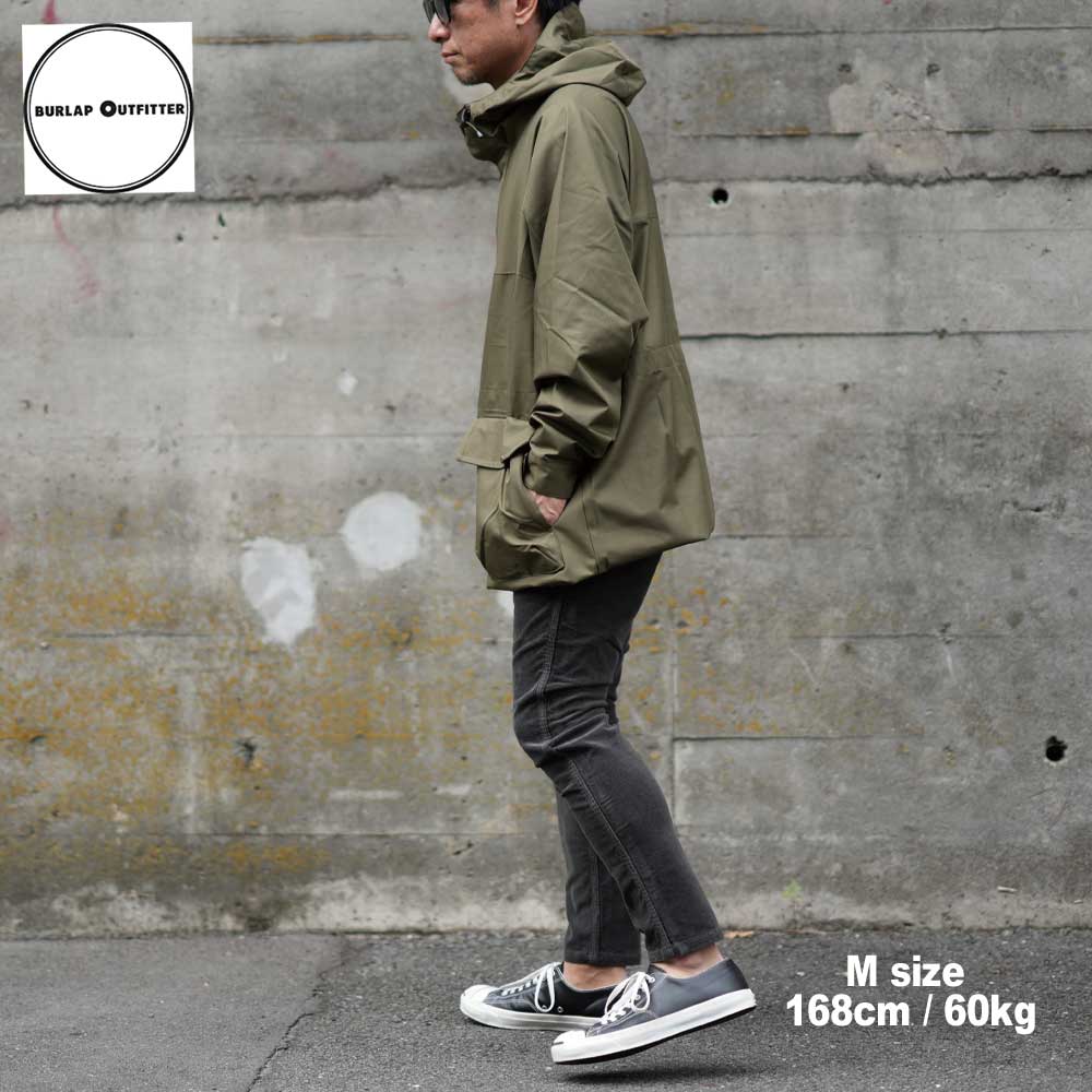 PLW CAGOULE / OLIVE DRAB / Burlap Outfitter �С���åץ����ȥե��å���