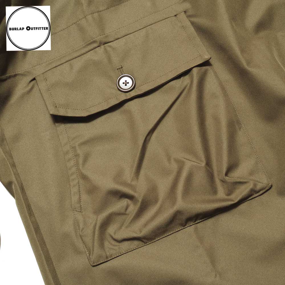 PLW CAGOULE / OLIVE DRAB / Burlap Outfitter �С���åץ����ȥե��å���