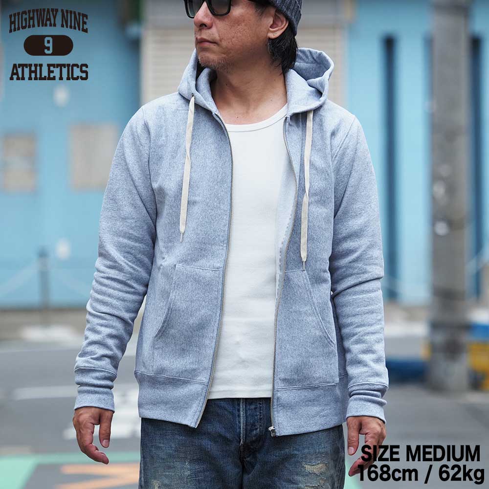 9oz ΢���� ZIP P.K / GRAY / HIGHWAY NINE �ϥ��������ʥ���