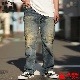 RED LINE 5POCKET LOOSE STRAIGHT HN010007 / REP4 / HIGHWAY NINE �ϥ��������ʥ���