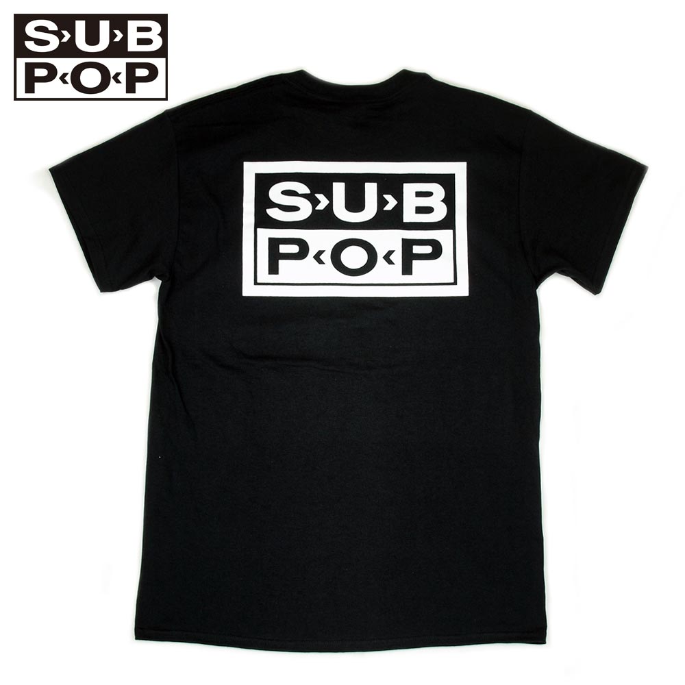 SUB POP ���֥ݥå� S/S PRINT TEE  NEVER TRUST / BLACK