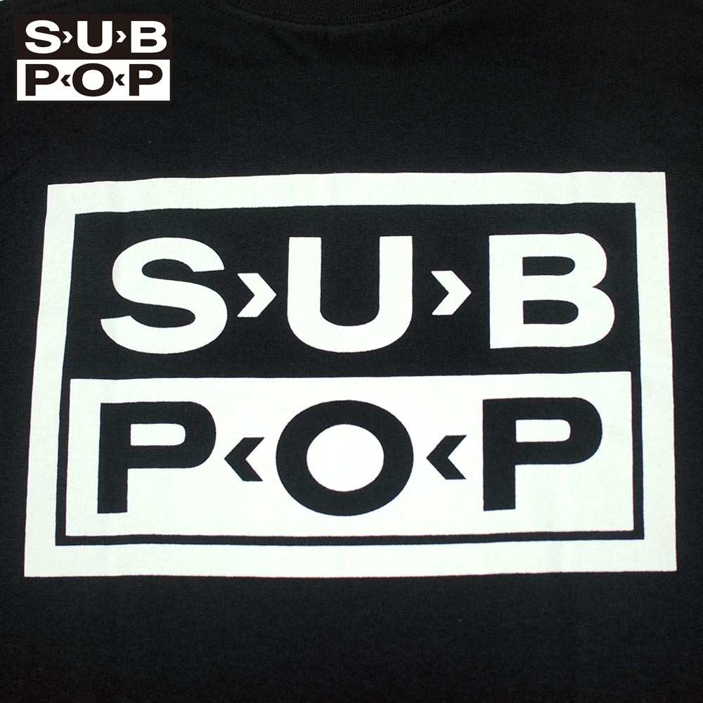 SUB POP ���֥ݥå� S/S PRINT TEE  NEVER TRUST / BLACK