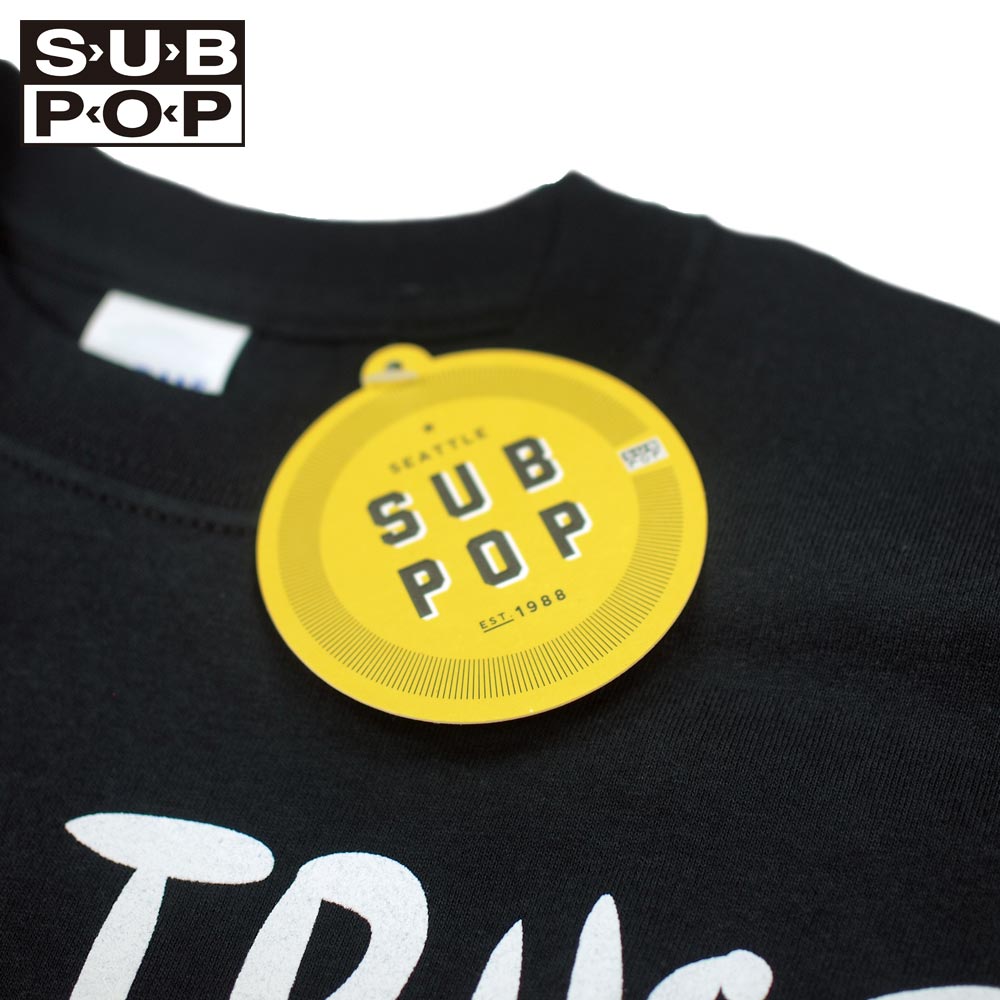 SUB POP ���֥ݥå� S/S PRINT TEE  NEVER TRUST / BLACK