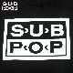 SUB POP ���֥ݥå� S/S PRINT TEE  NEVER TRUST / BLACK