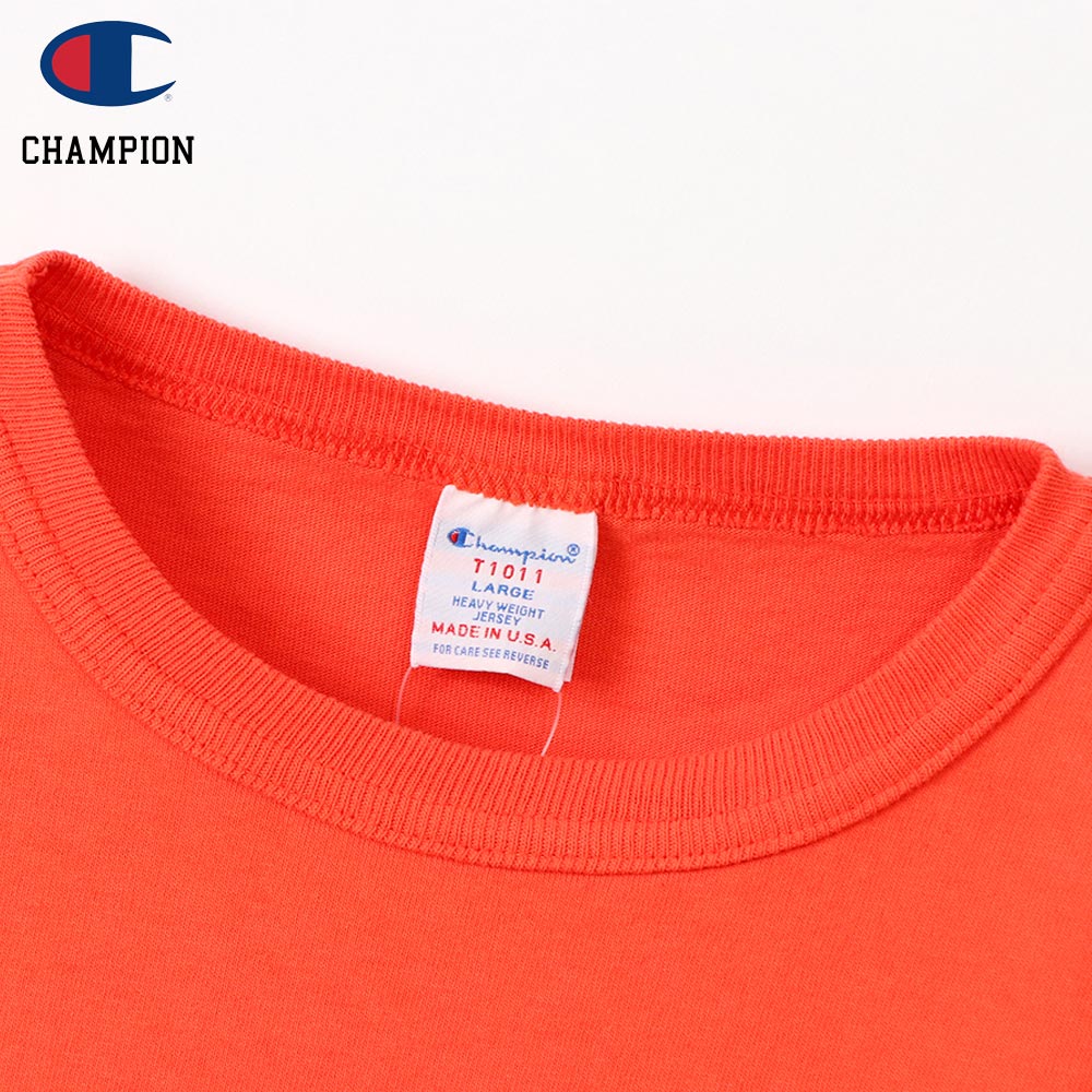 Champion �����ԥ��� T1011 POCKET-Tee MADE IN USA / ORANGE