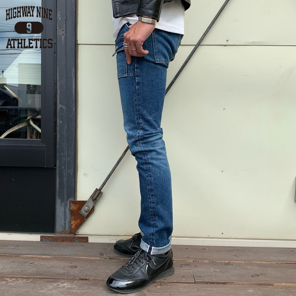 STRETCH RED LINE BUSH STRAIGHT / IND-USED / HIGHWAY NINE ϥʥ