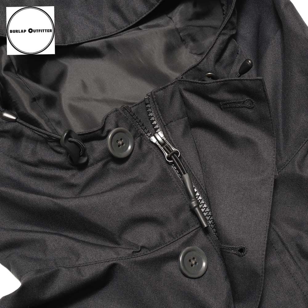PLW CAGOULE / HEATHER BLACK / Burlap Outfitter �С���åץ����ȥե��å���
