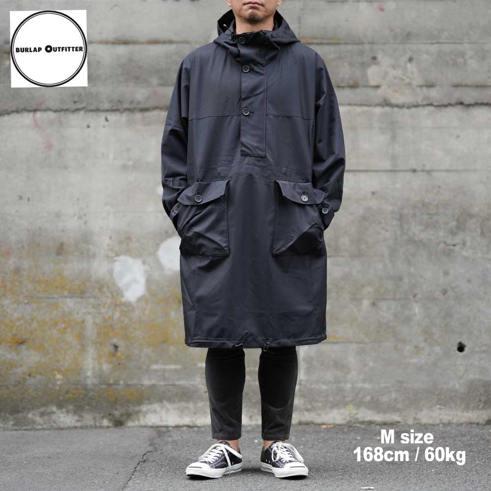 PLW CAGOULE / HEATHER BLACK / Burlap Outfitter �С���åץ����ȥե��å���