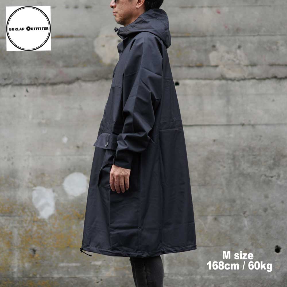 PLW CAGOULE / HEATHER BLACK / Burlap Outfitter �С���åץ����ȥե��å���