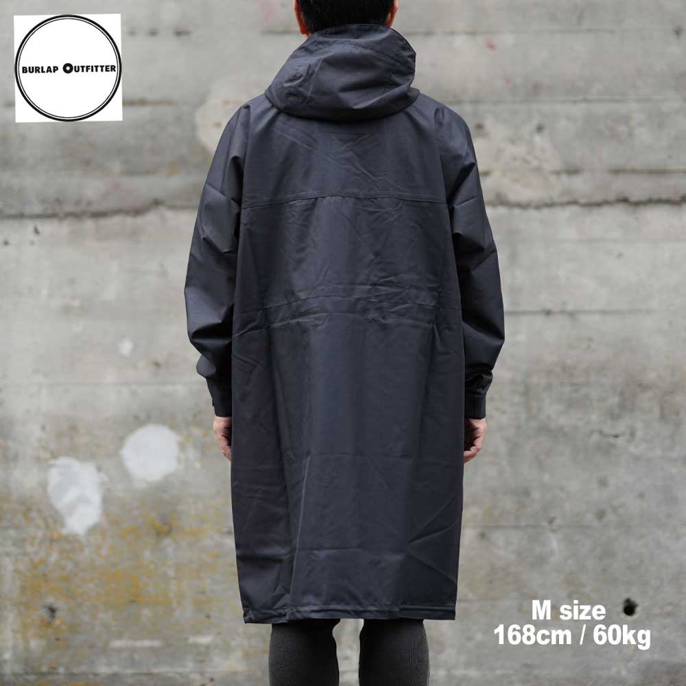 PLW CAGOULE / HEATHER BLACK / Burlap Outfitter �С���åץ����ȥե��å���