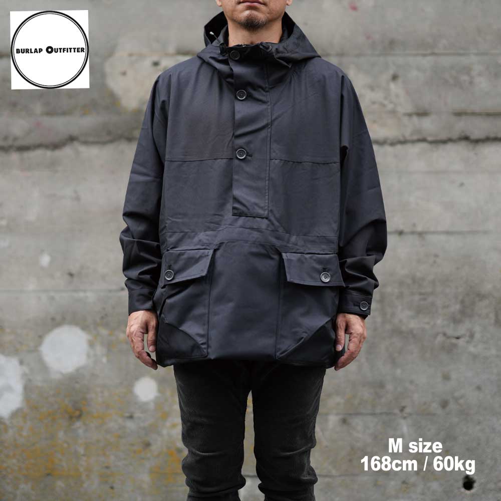 PLW CAGOULE / HEATHER BLACK / Burlap Outfitter �С���åץ����ȥե��å���