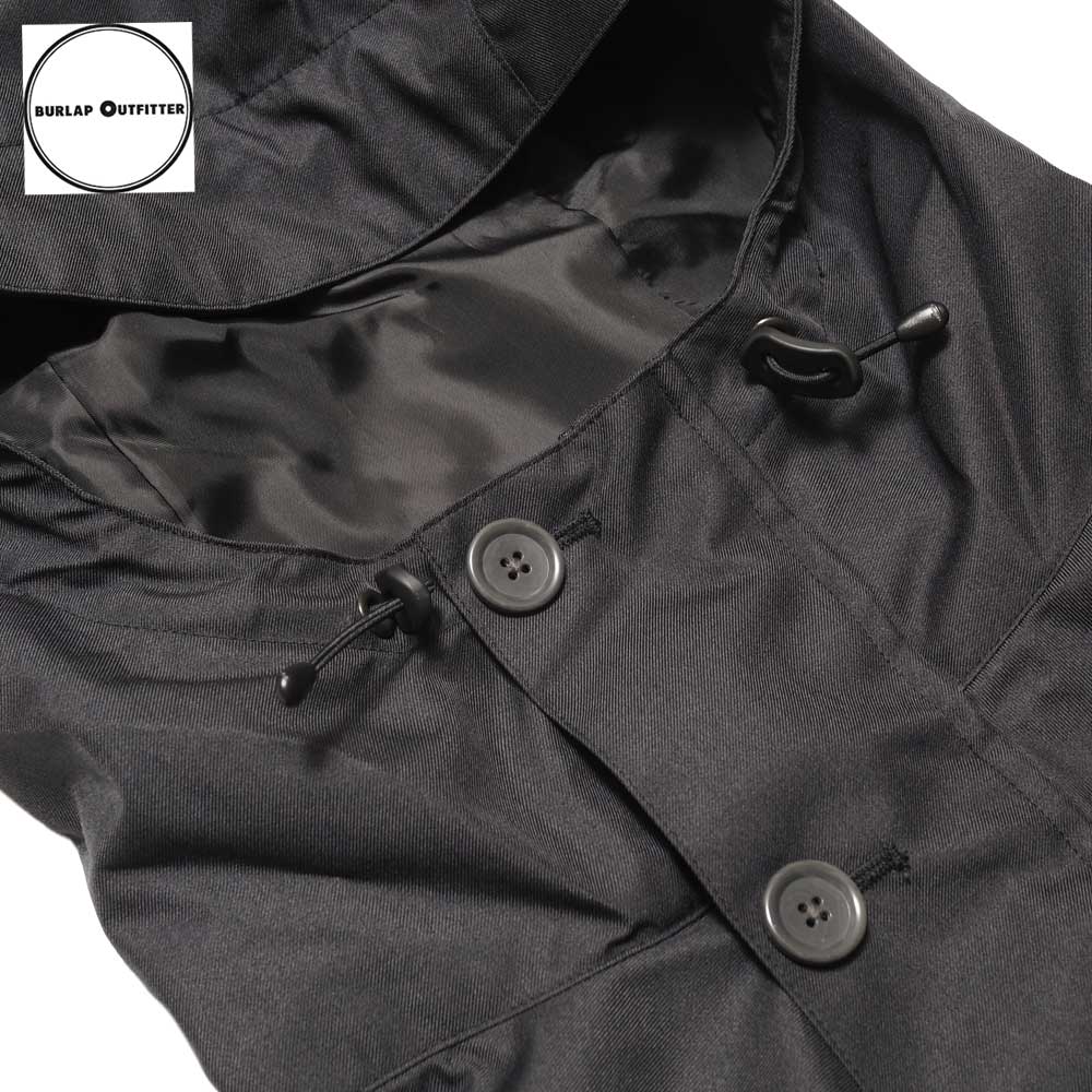 PLW CAGOULE / HEATHER BLACK / Burlap Outfitter �С���åץ����ȥե��å���