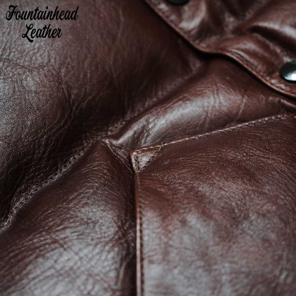 2025AWͽ���� / ETA (34-42) / BROWN / FOUNTAINHEAD LEATHER �ե�����ƥ�إåɥ쥶��