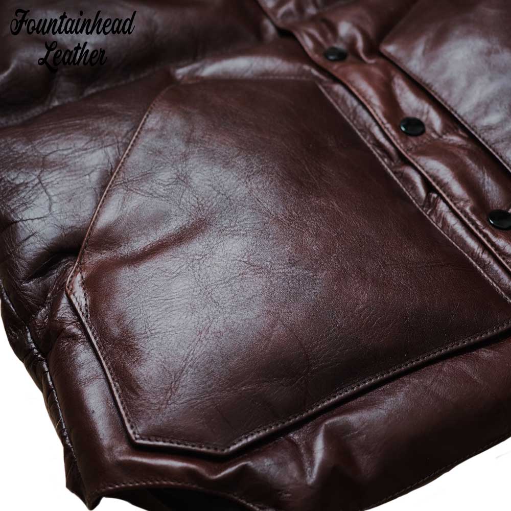 2025AWͽ���� / ETA (34-42) / BROWN / FOUNTAINHEAD LEATHER �ե�����ƥ�إåɥ쥶��