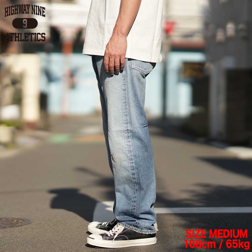 RED LINE 5POCKET LOOSE STRAIGHT HN010007 / REP3 / HIGHWAY NINE �ϥ��������ʥ���