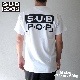 SUB POP ���֥ݥå� S/S PRINT TEE  SPF30 / WHITE