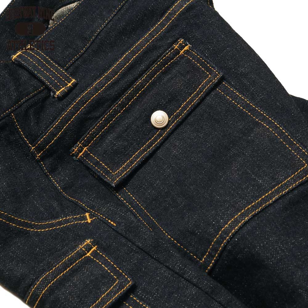 STRETCH RED LINE BUSH STRAIGHT / INDIGO / HIGHWAY NINE �ϥ��������ʥ���