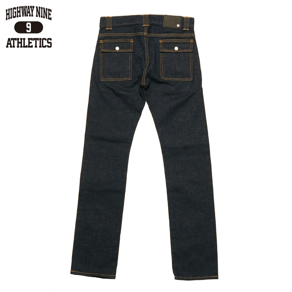 STRETCH RED LINE BUSH STRAIGHT / INDIGO / HIGHWAY NINE �ϥ��������ʥ���