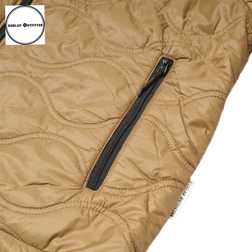 REVERSIBLE PRIMLAOFT HOODIE / COYOTE/DK.TAUPE / Burlap Outfitter �С���åץ����ȥե��å���