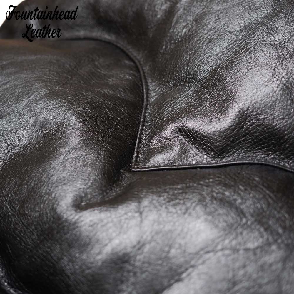 2025AWͽ���� / ETA (34-42) / BLACK  / FOUNTAINHEAD LEATHER �ե�����ƥ�إåɥ쥶��