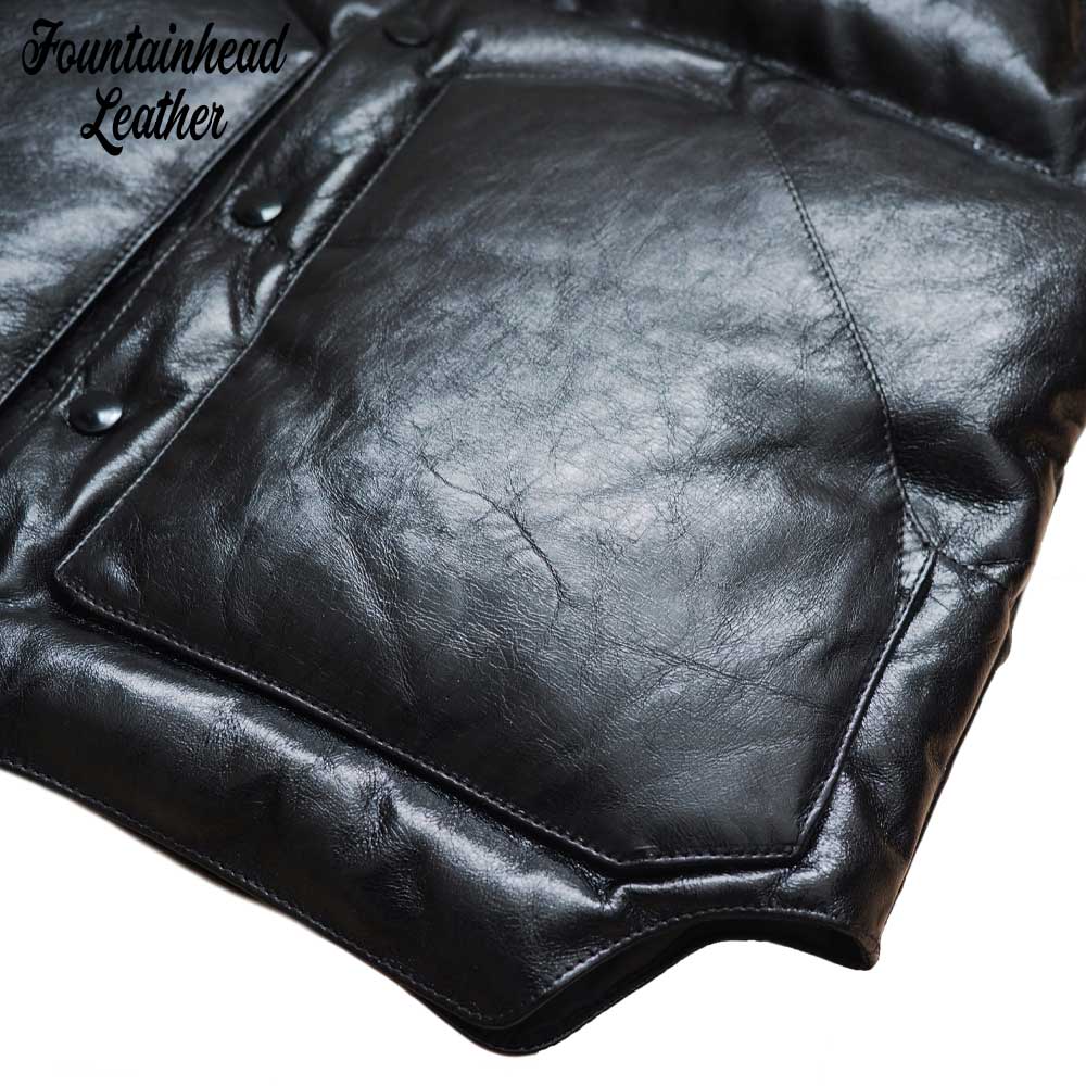 2025AWͽ���� / ETA (34-42) / BLACK  / FOUNTAINHEAD LEATHER �ե�����ƥ�إåɥ쥶��