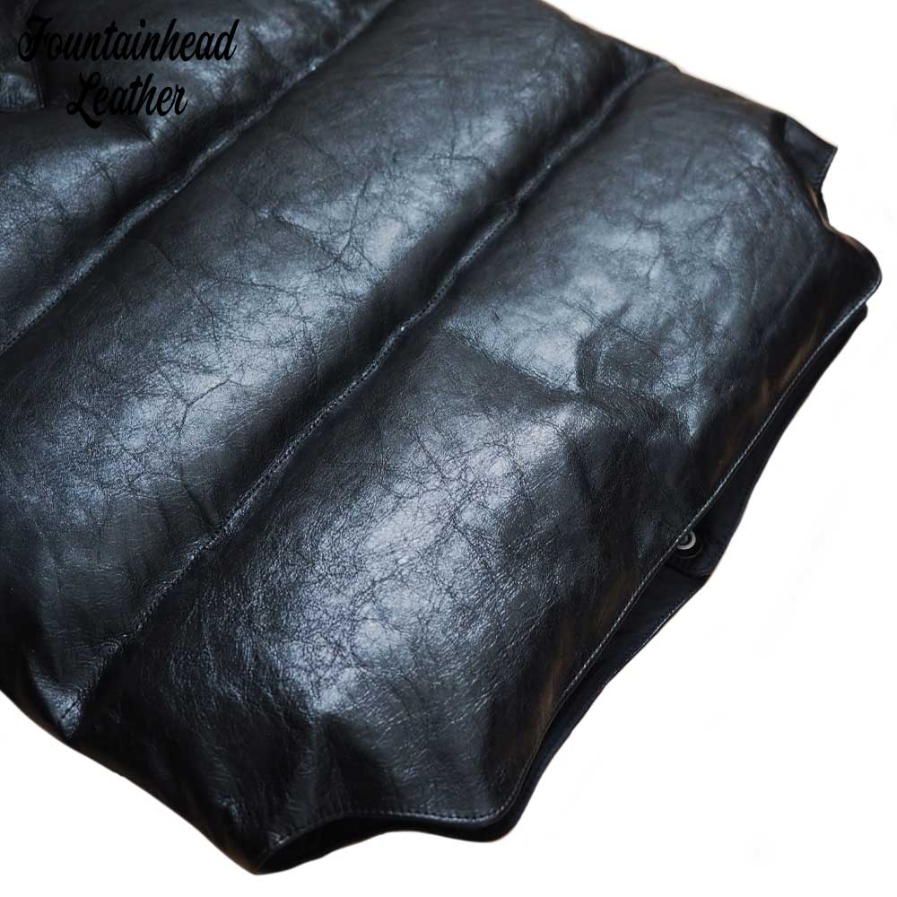 2025AWͽ���� / ETA (34-42) / BLACK  / FOUNTAINHEAD LEATHER �ե�����ƥ�إåɥ쥶��