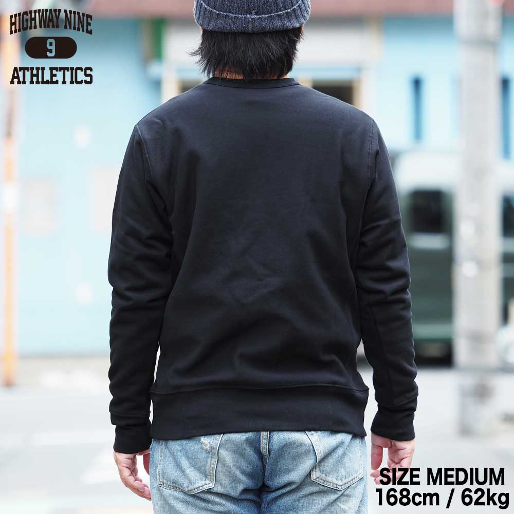 9oz ΢���� CREW / BLACK / HIGHWAY NINE �ϥ��������ʥ���