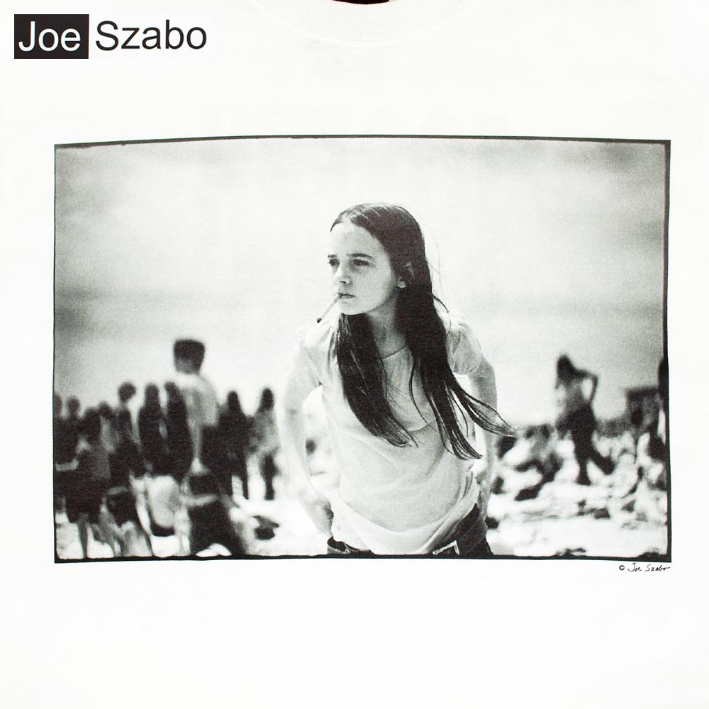 JOSEPH SZABO ���祼�ա��������� PHOTO PRINT S/S PTINT-T����� / WHITE