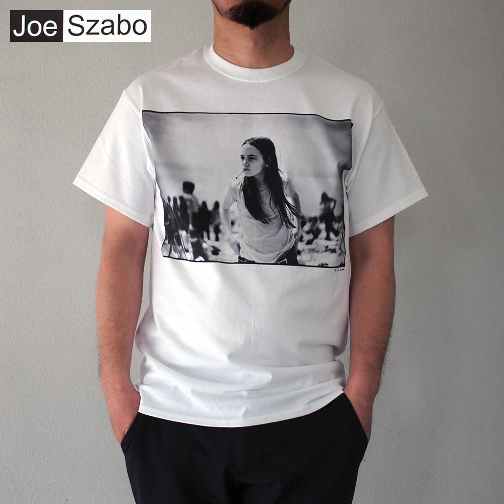 JOSEPH SZABO ���祼�ա��������� PHOTO PRINT S/S PTINT-T����� / WHITE