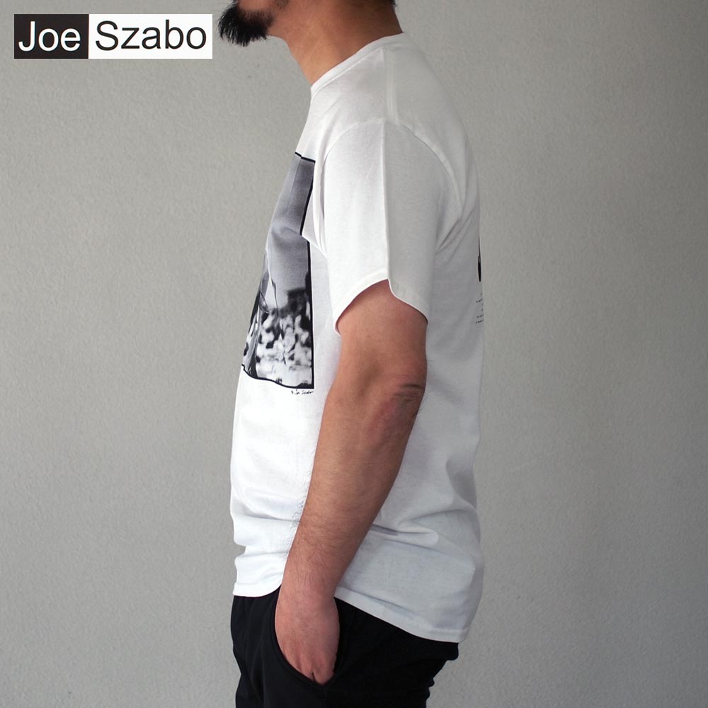 JOSEPH SZABO ���祼�ա��������� PHOTO PRINT S/S PTINT-T����� / WHITE