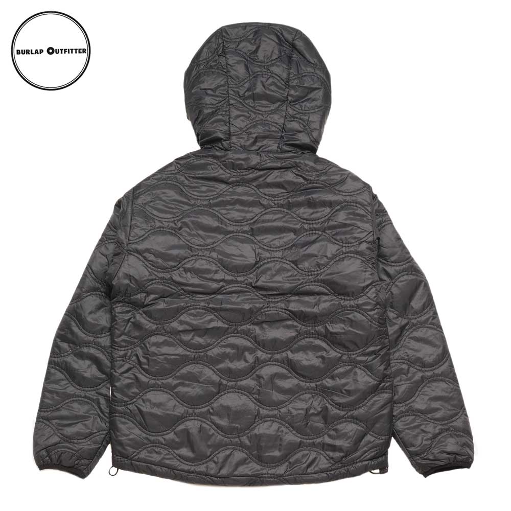 REVERSIBLE PRIMLAOFT HOODIE / BLACK/CHARCOAL / Burlap Outfitter �С���åץ����ȥե��å���