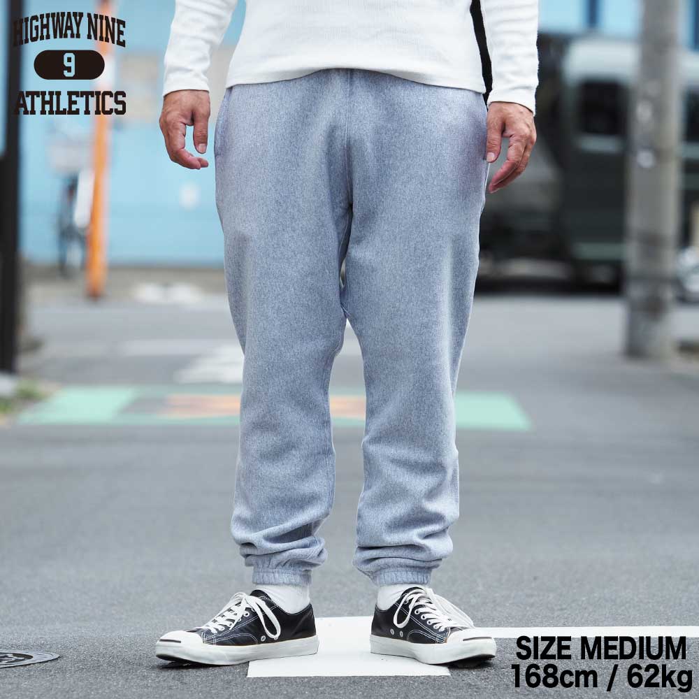 12.5oz ΢���� SWEAT PANTS / GRAY / HIGHWAY NINE �ϥ��������ʥ�