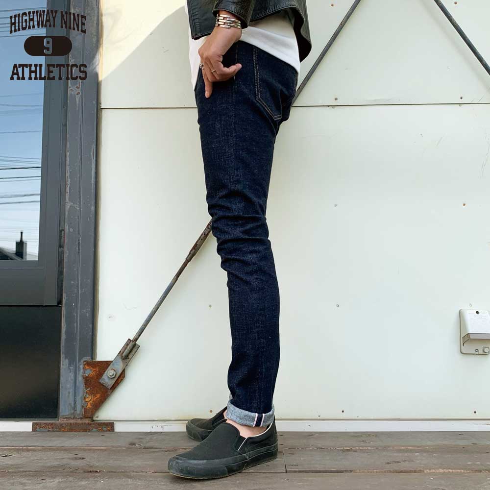 STRETCH RED LINE SKINY / INDIGO / HIGHWAY NINE �ϥ��������ʥ���