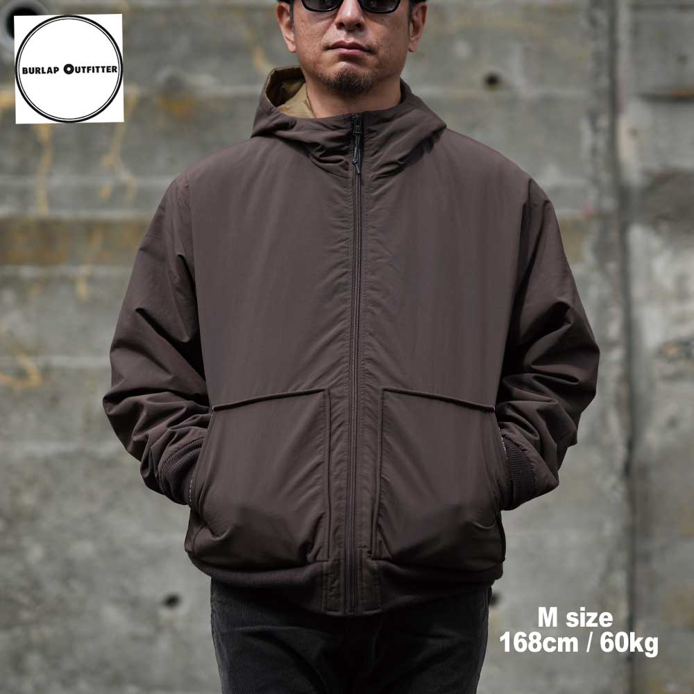 PRIMALOFT FULL ZIP PARKA / WOODLAND BROWN / Burlap Outfitter Сåץȥեå