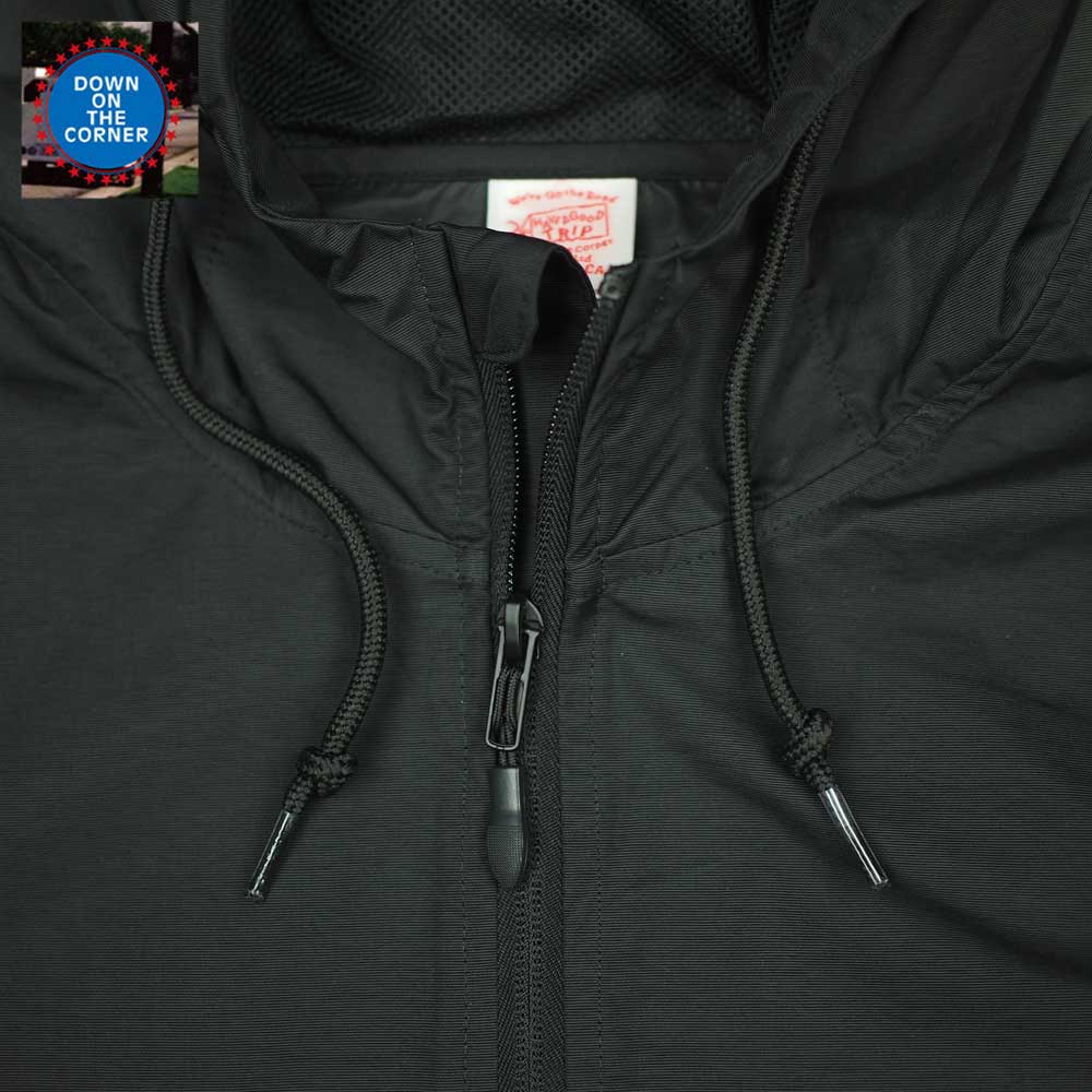 DOWN ON THE CORNER �����󥪥󥶥����ʡ� WATER PROOF ANORAK / BLACK