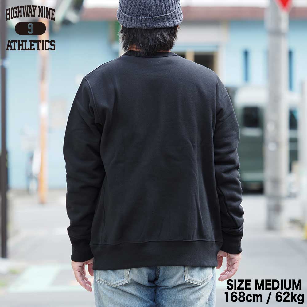 12.5oz ΢���� CREW  / BLACK / HIGHWAY NINE �ϥ��������ʥ���