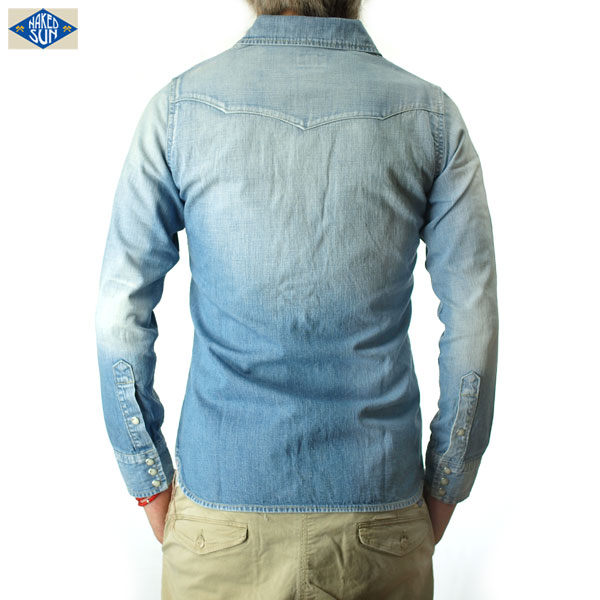 NAKED SUN / 27MW WESTERN DENIM SHIRTS ( USED-2 )