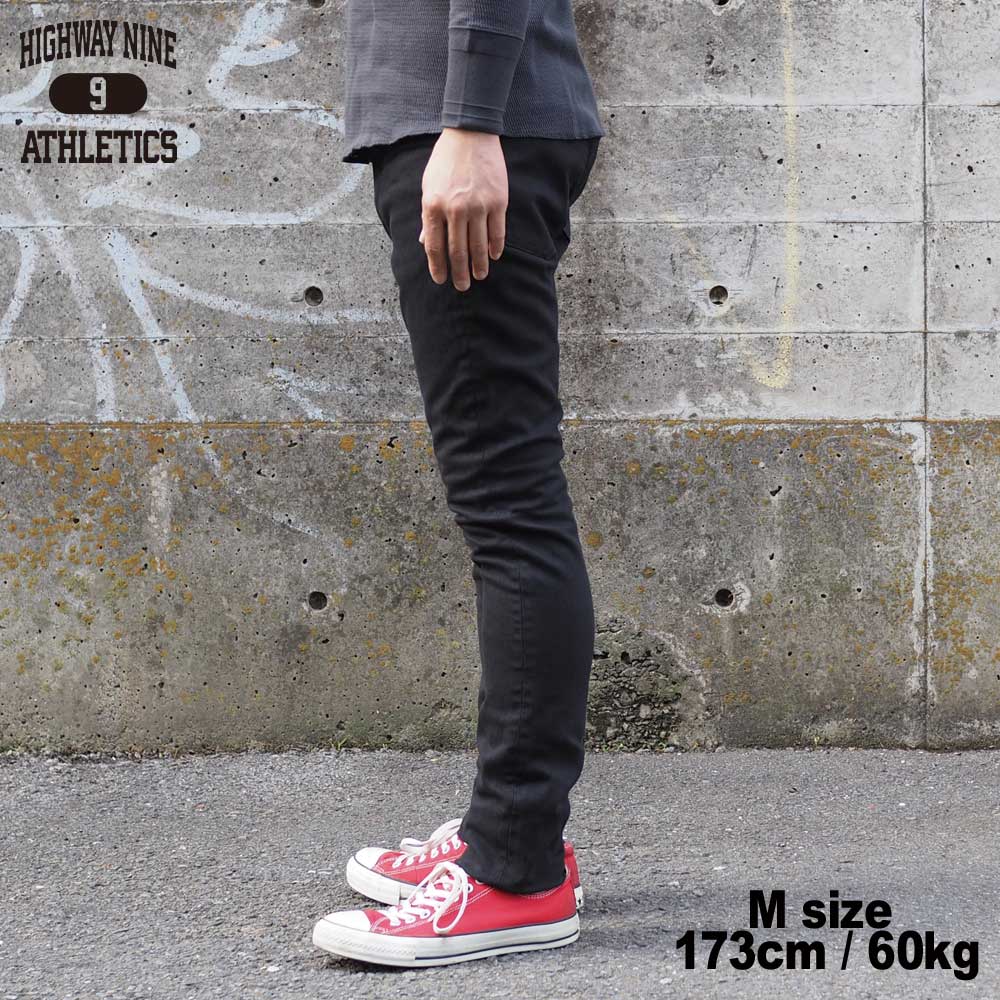 STRETCH BLACK SKINY / BLACK / HIGHWAY NINE ϥʥ
