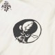 3/4 COTTON HEMP TEE SZ "GRATE SKODEAD" / WHITE / DOWN ON THE CORNER  �����󥪥󥶥����ʡ�
